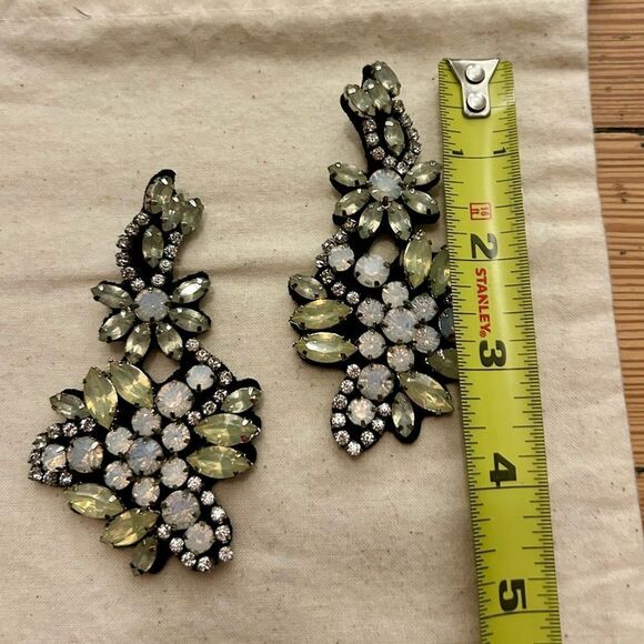 J. Crew statement sparkle Earrings. - Picture 7 of 13